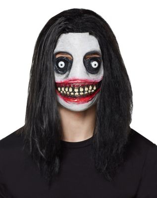 Demented Grinning Killer Half Mask