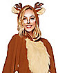 Adult Faux Fur Deer Poncho