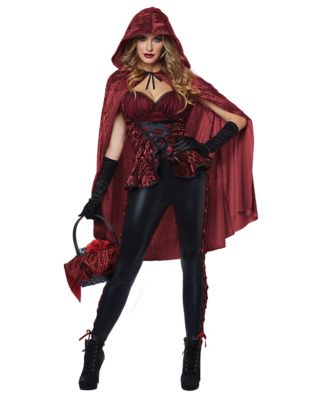 Adult Big Bad Red Costume - Spirithalloween.com