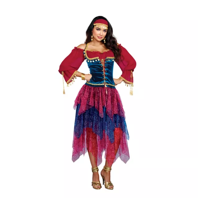 Adult Gypsy Costume - Spirithalloween.com