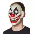 Googly Eye Clown Half Mask at Spencer's