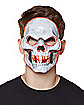 Doom EL Wire Light Up Skeleton Half Mask