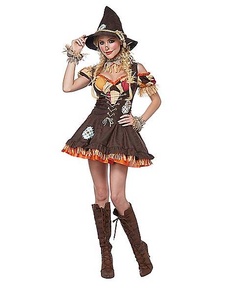 Adult Sassy Scarecrow Costume - Spirithalloween.com