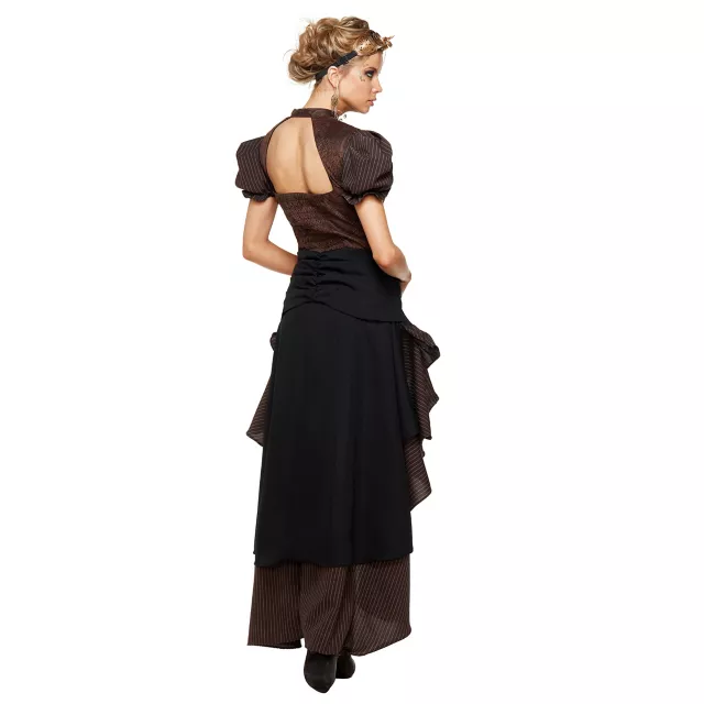 Adult Burn Out Steampunk Dress Costume at Spirit Halloween