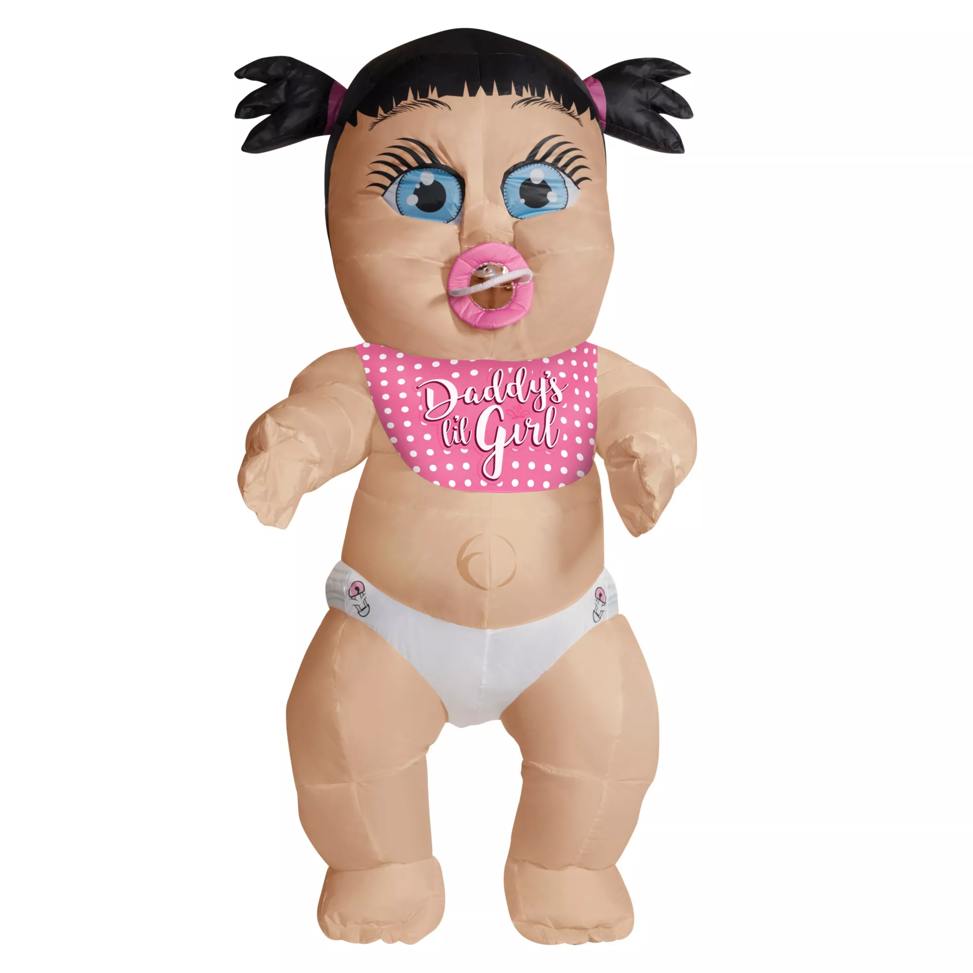 Adult Baby Girl Inflatable Costume at Spencer's