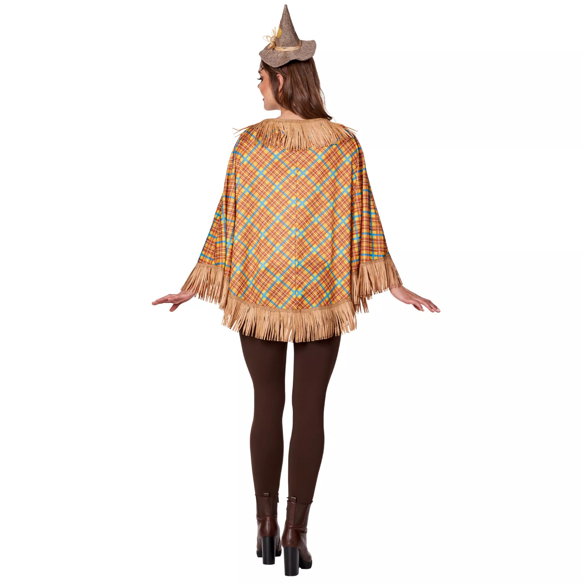 Adult Scarecrow Poncho at Spirit Halloween