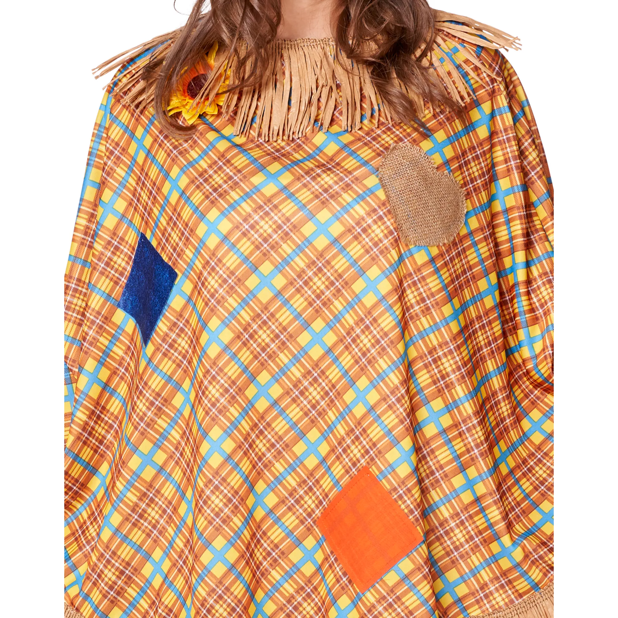Adult Scarecrow Poncho at Spirit Halloween