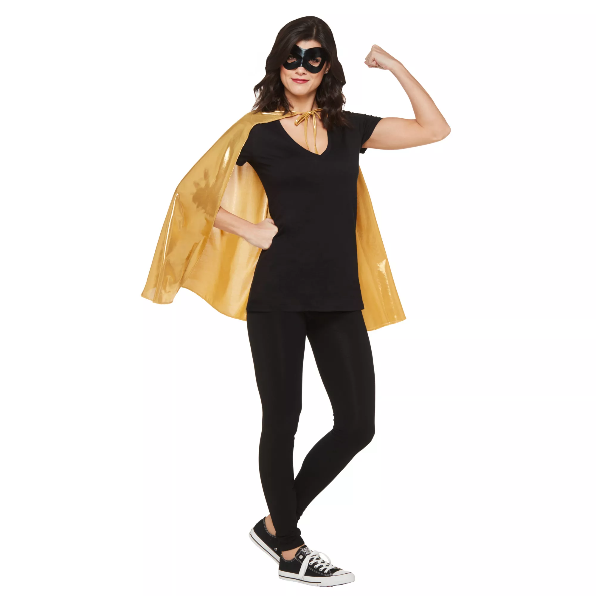 Gold Metallic Cape at Spirit Halloween