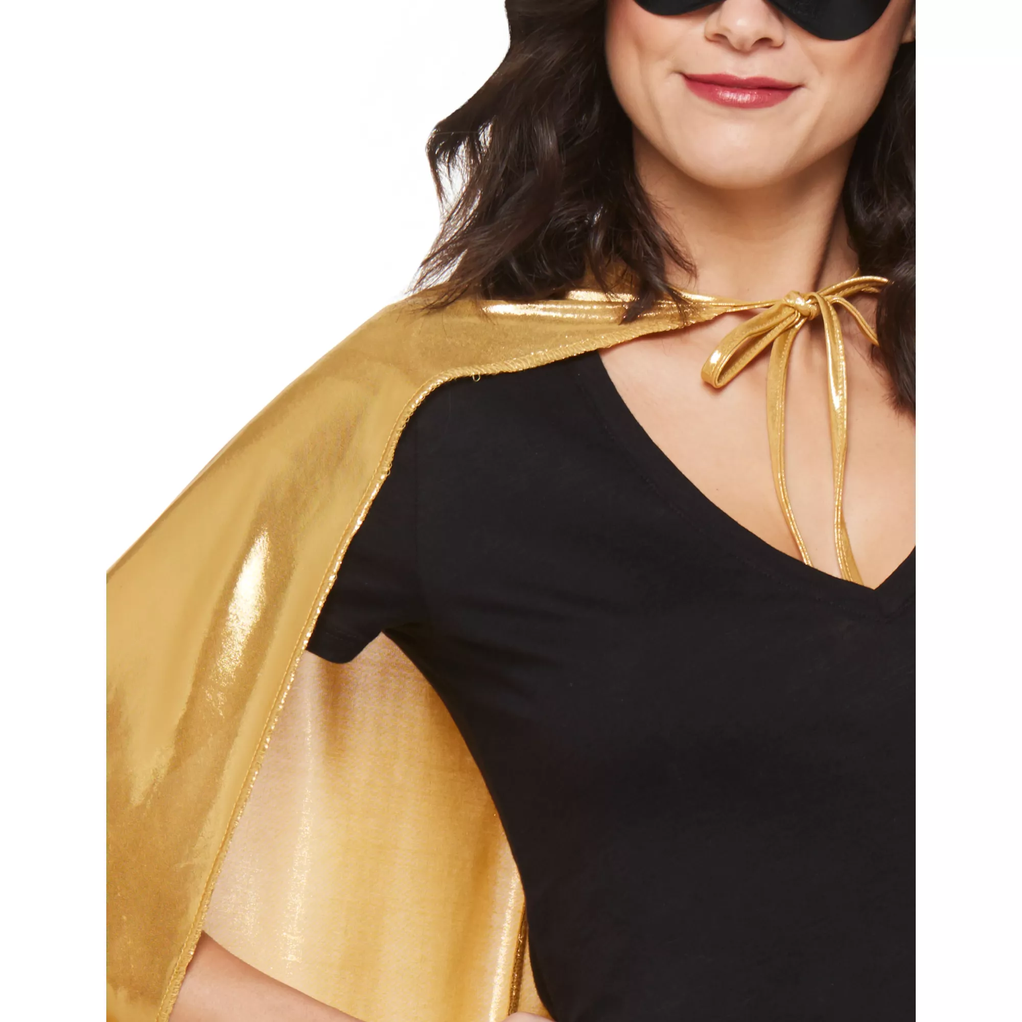 Gold Metallic Cape at Spirit Halloween