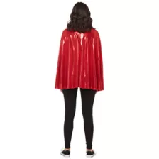 Red Metallic Cape at Spirit Halloween