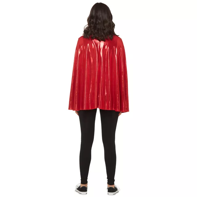 Red Metallic Cape at Spirit Halloween