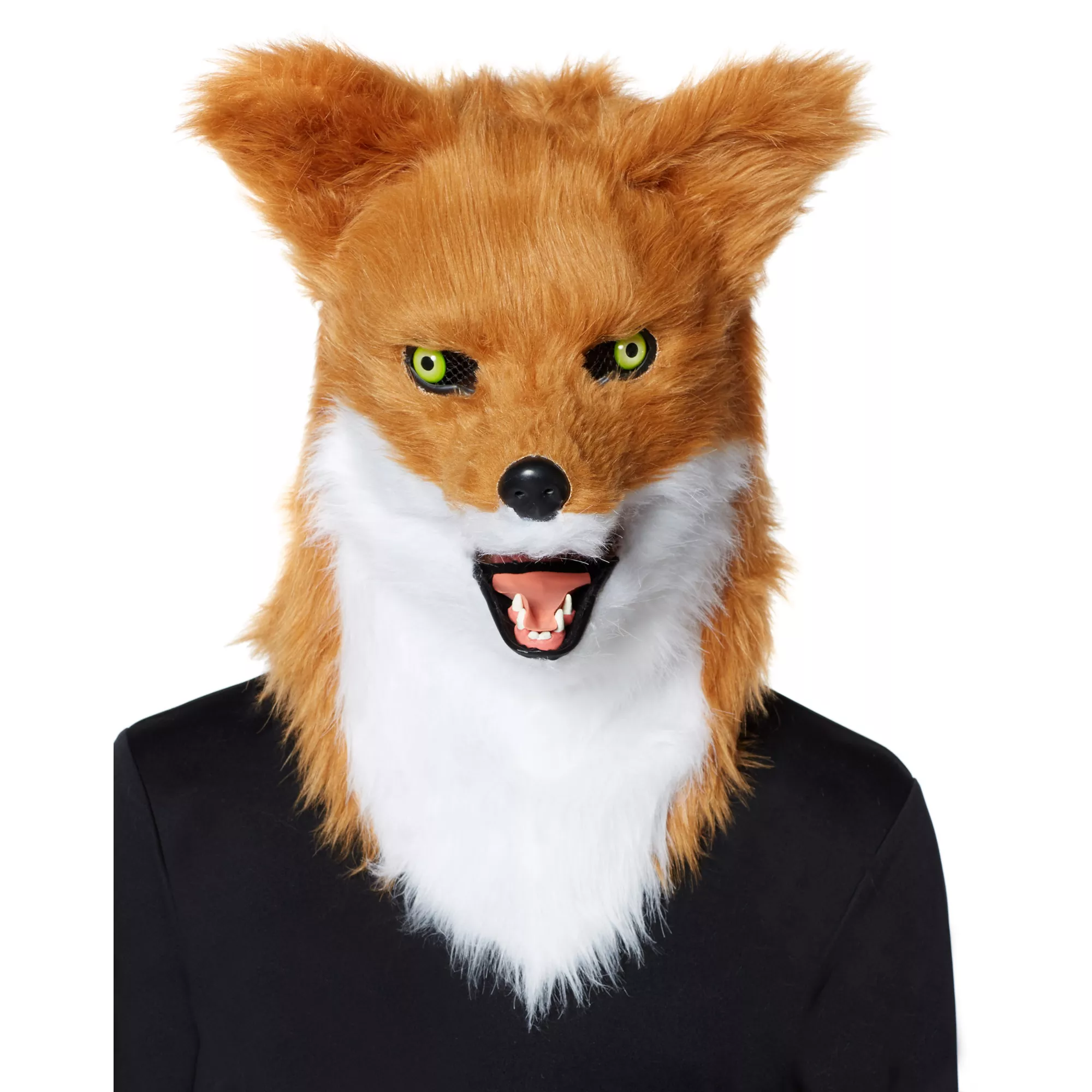 Moving Mouth Fox Full Mask at Spencer's