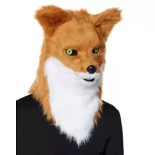 Moving Mouth Fox Full Mask at Spencer's