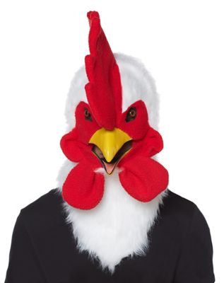 Moving Mouth Rooster Full Mask - Spirithalloween.com