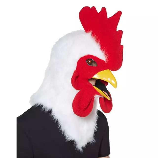 Moving Mouth Rooster Full Mask at Spencer's