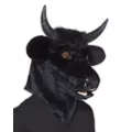 Moving Mouth Bull Full Mask at Spencer's