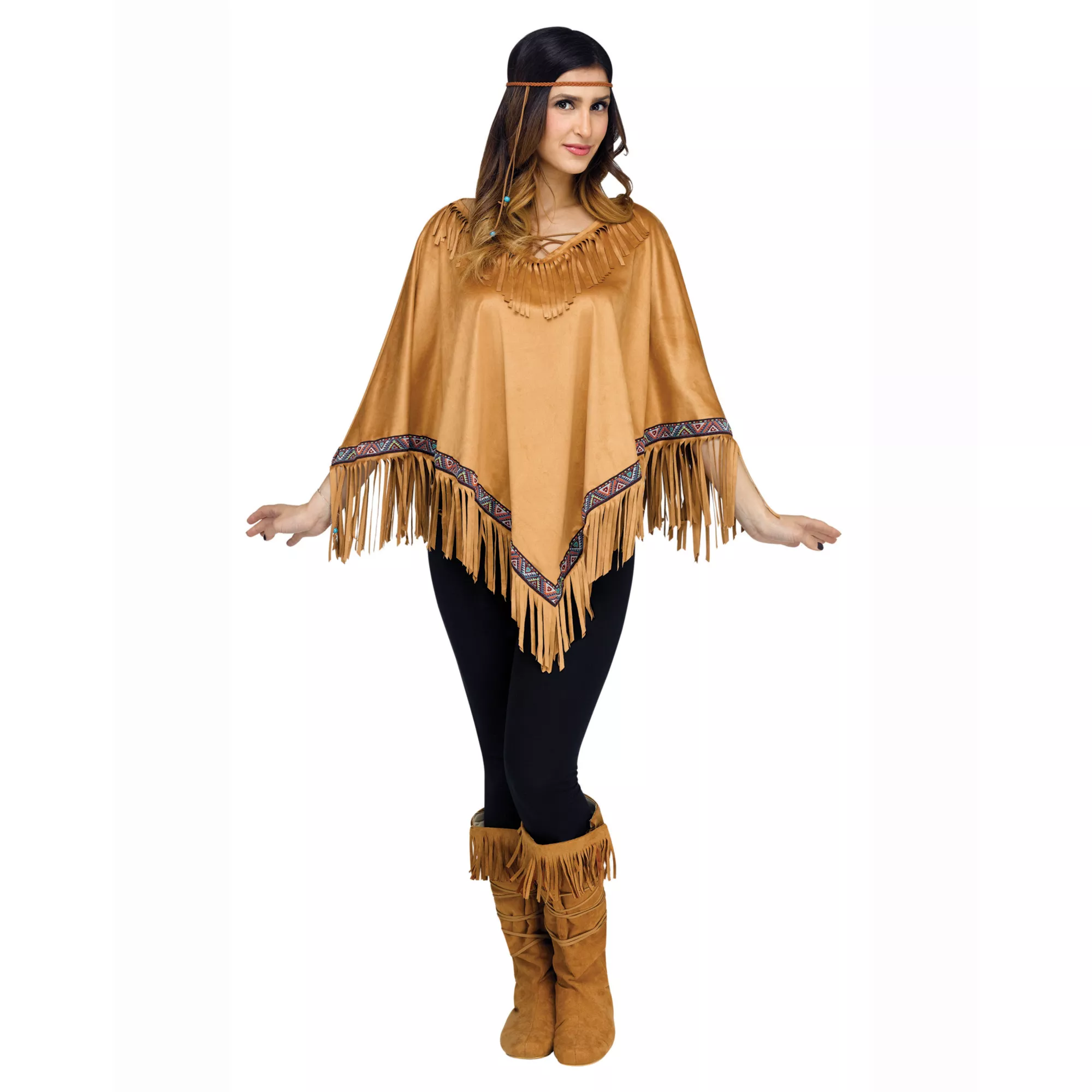 Adult Western Poncho at Spencer's