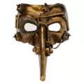 Steampunk Plague Doctor Half Mask at Spirit Halloween
