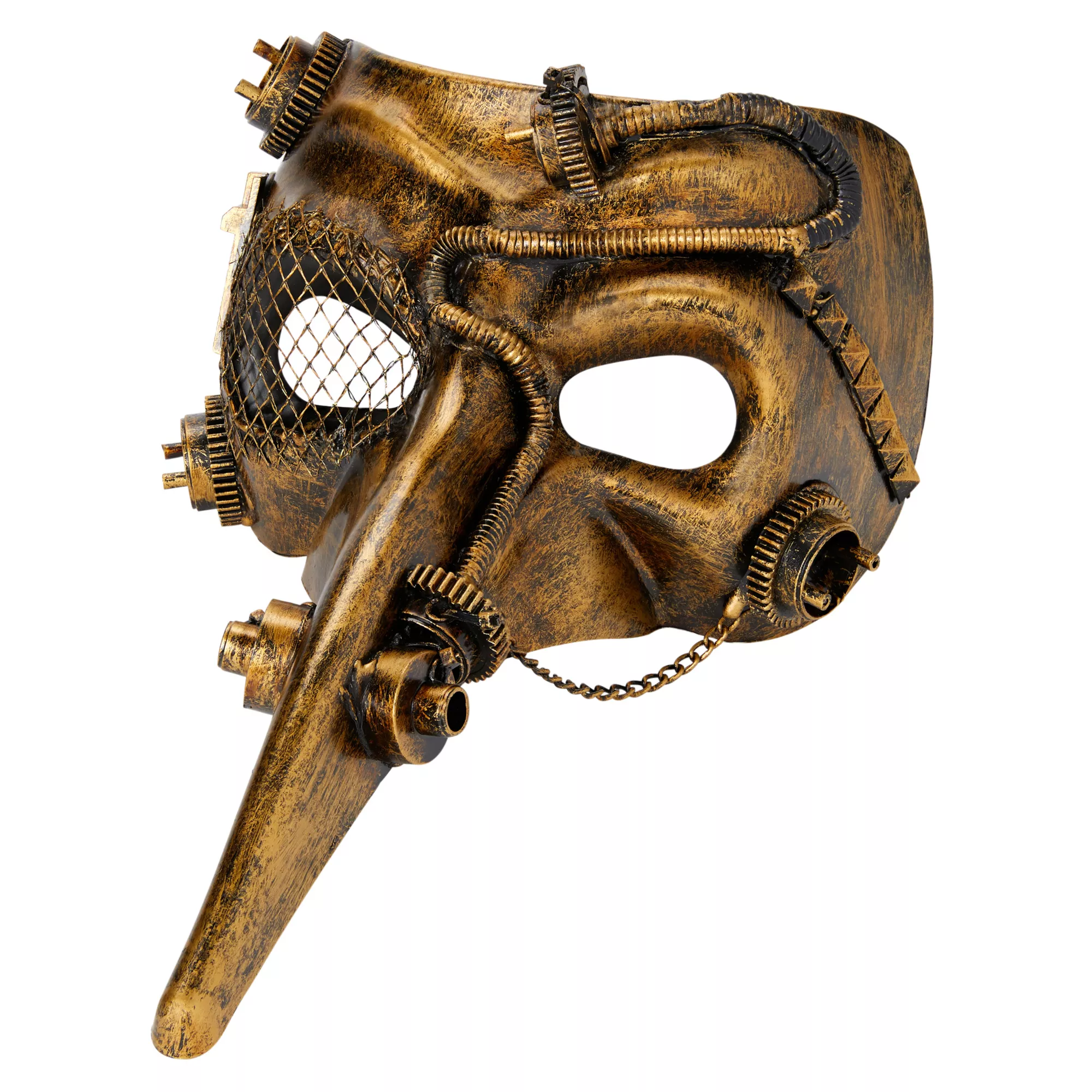 Steampunk Plague Doctor Half Mask at Spirit Halloween