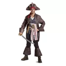 Adult Jack Sparrow Costume Deluxe - Pirates of the Caribbean at Spirit Halloween
