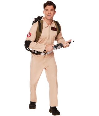 Adult Mens Ghostbusters One Piece Costume - Ghostbusters Classic