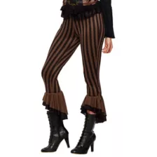 Adult Black and Brown Steampunk Pants at Spencer's