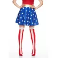 Wonder Woman Thigh-High Socks - DC Comics at Spirit Halloween