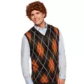 Brennan Sweater Vest and Wig - Step Brothers at Spencer's