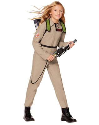 Party City Ghostbusters Halloween Costume with Proton Pack for Adults,  Standard Size, with Jumpsuit and Backpack 