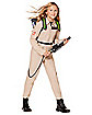 Kids Ghostbusters Girls One Piece Costume with Proton Pack - Ghostbusters Classic