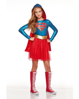 Kid's Supergirl Dress - DC Comics - Spirithalloween.com