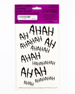 Joker Body Decal - DC Comics