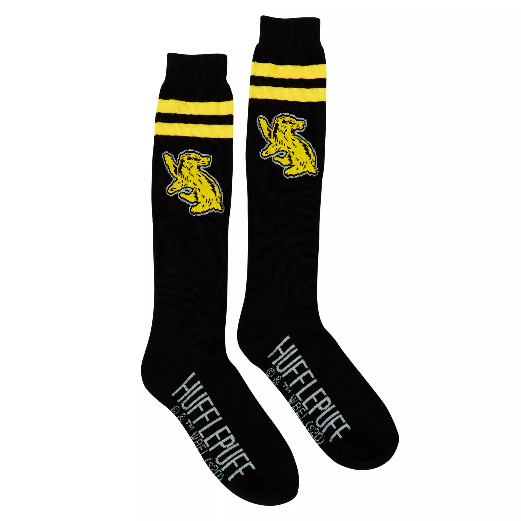 Hufflepuff Knee-high Socks - Harry Potter at Spirit Halloween