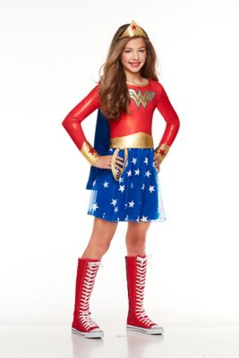 wonder woman kids dress up