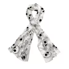 Jack Skellington Velvet Scarf - The Nightmare Before Christmas at Spirit Halloween