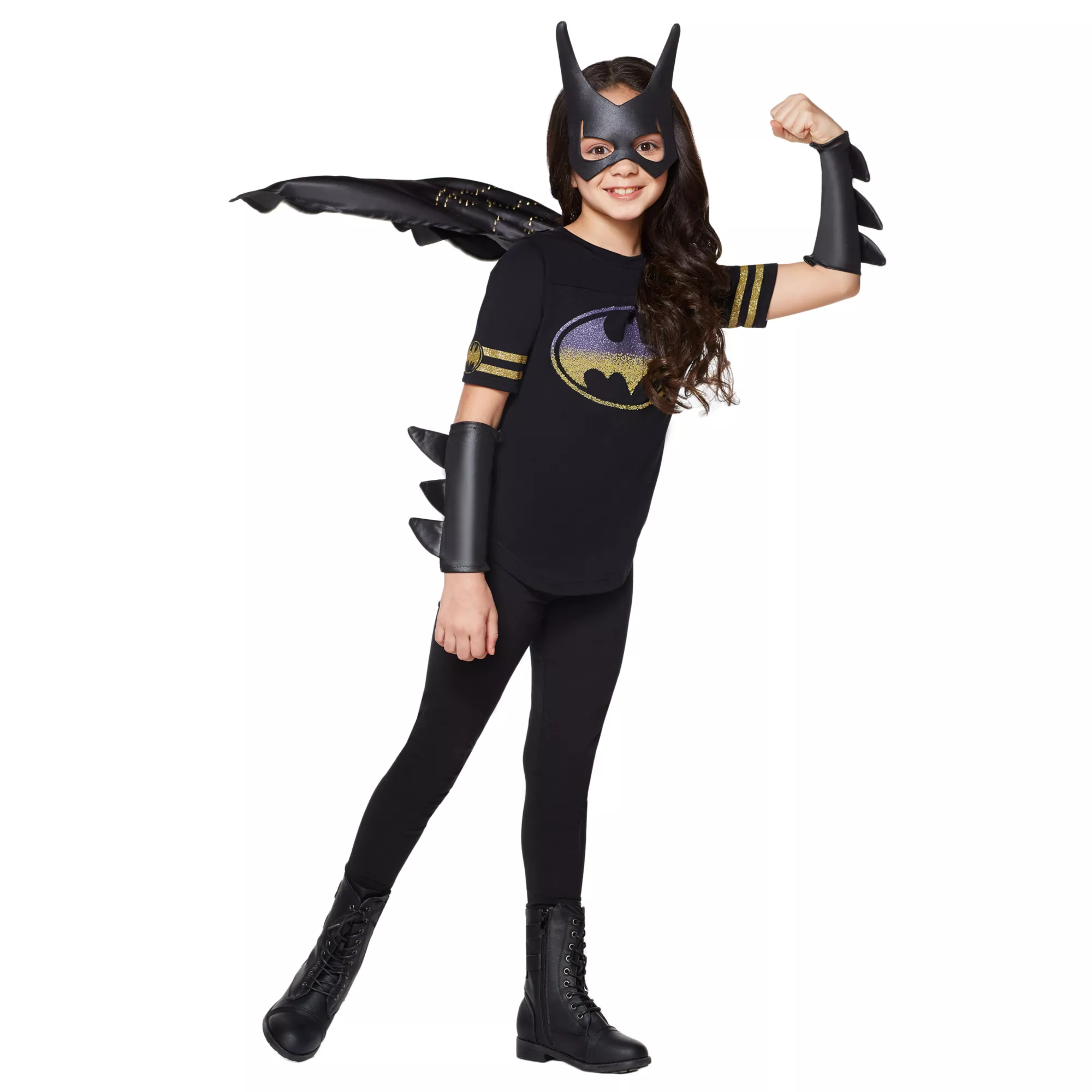 Kids Caped Batgirl T Shirt - DC Comics at Spencer's