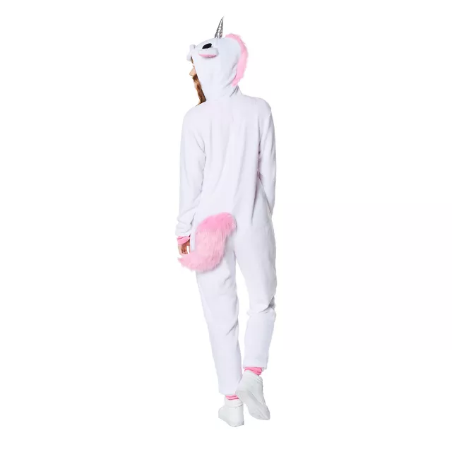Adult Unicorn Jumpsuit Costume at Spirit Halloween