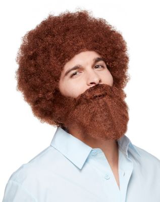 Bob Ross Wig and Beard Spirithalloween