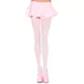 Opaque Pastel Pink Tights at Spirit Halloween