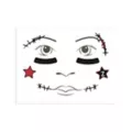 Kids Cheerleader Face Decal at Spirit Halloween
