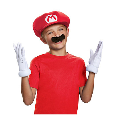 Costume Mario™ bambino con guanti