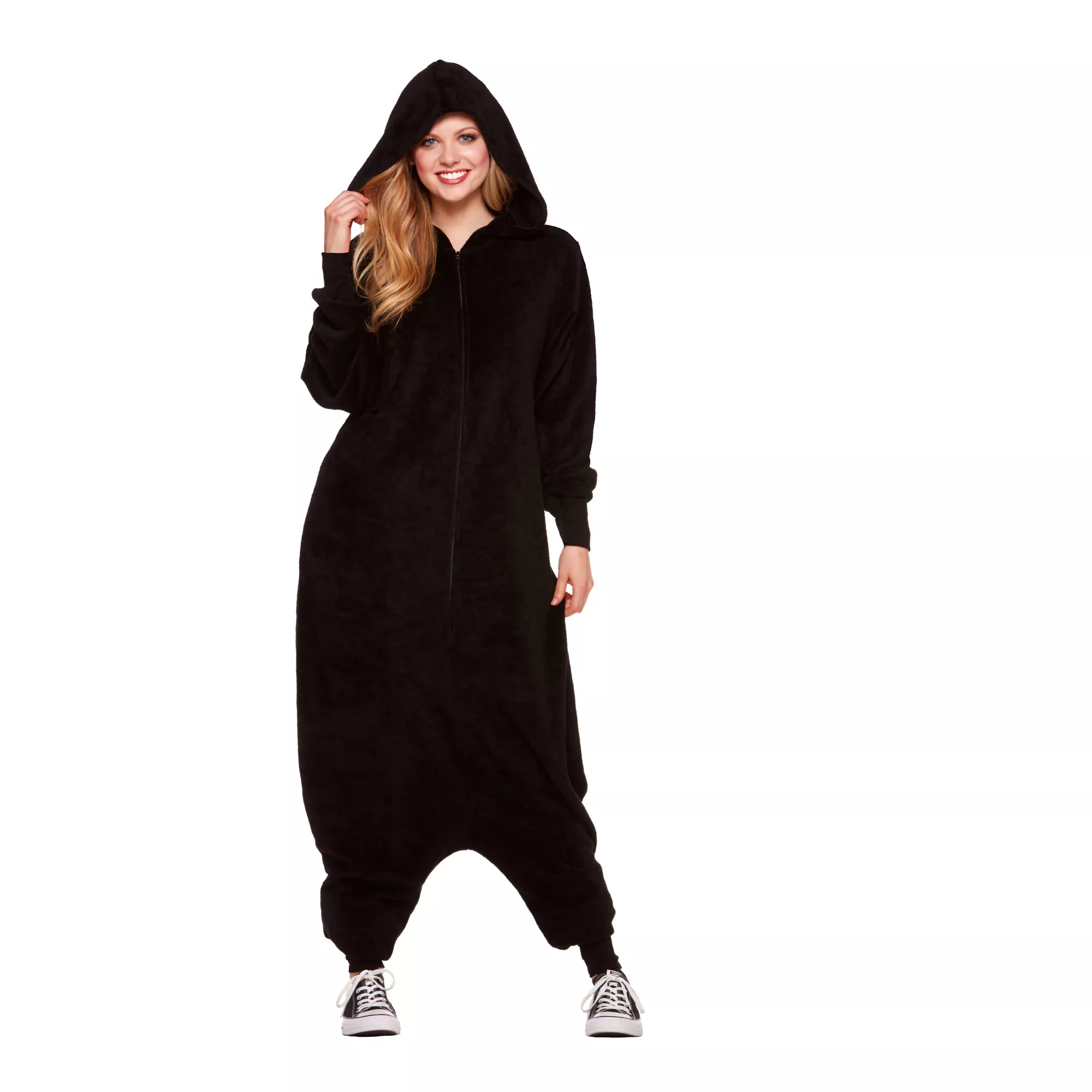 Adult Black Pajama Costume at Spencer's