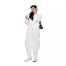 Adult White Pajama Costume at Spencer's