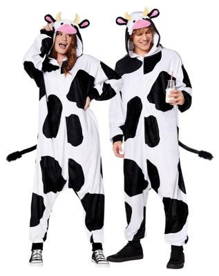 Adult Cow Union Suit