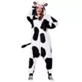 Adult Cow Jumpsuit at Spencer's