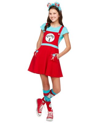 Thing 1 Thing 2 Costumes For Adults Kids Spirit Halloween Spirithalloween Com