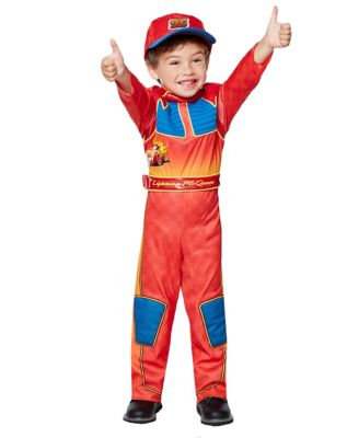 Toddler Lightning McQueen One Piece Costume - Cars - Spirithalloween.com