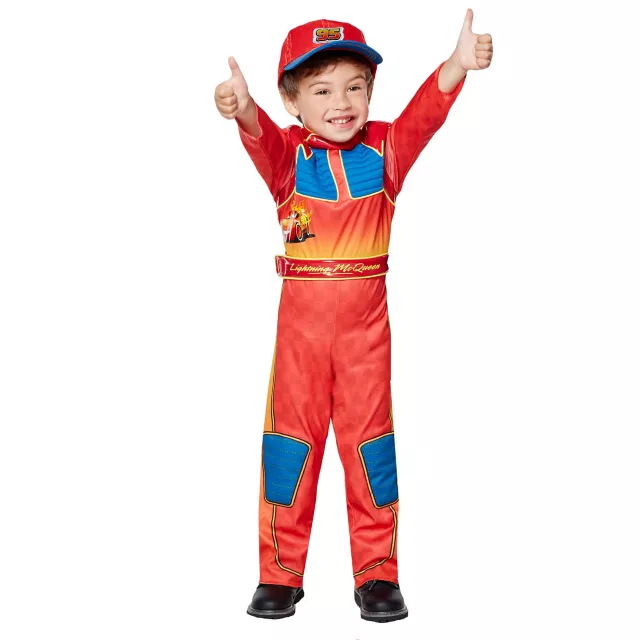 Toddler Lightning McQueen One Piece Costume - Cars - Spirithalloween.com