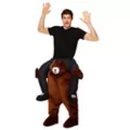 Adult Bear Ride-Along Costume at Spirit Halloween