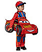 Toddler Lightning McQueen 3D Car Ride-Along Costume - Cars